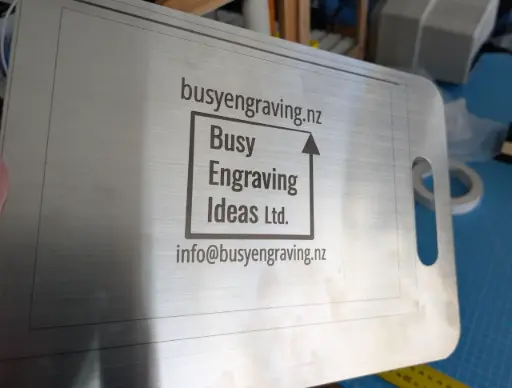stainless steel engraving