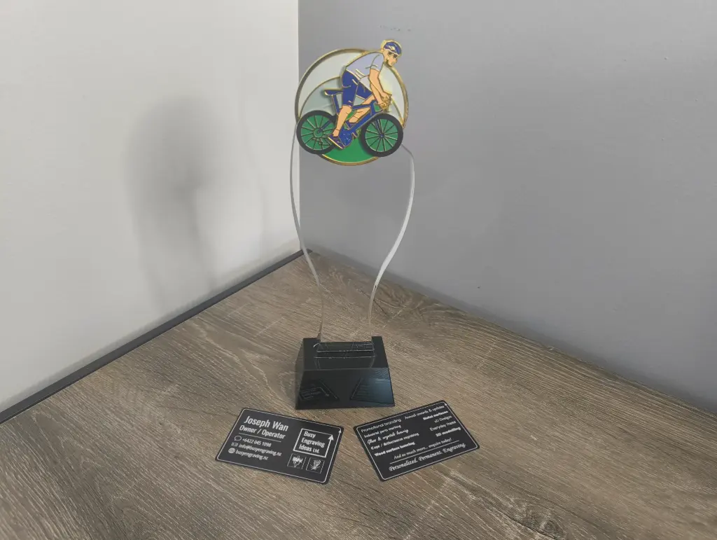 Crystal Award - Cycling
