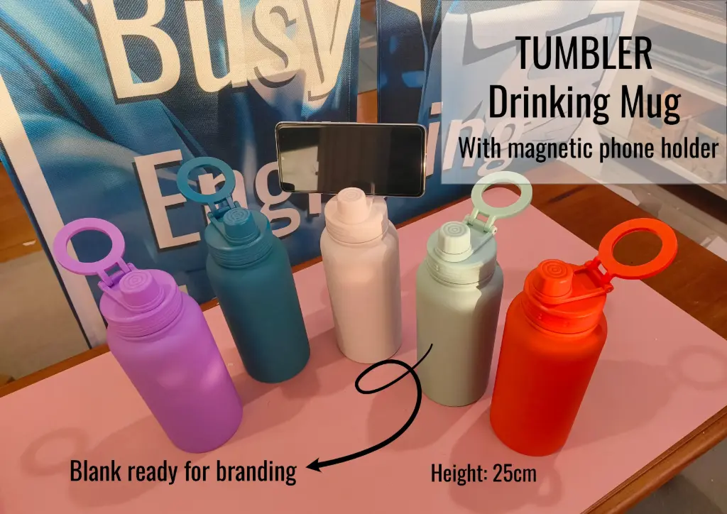 Tumbler Drinking - Mobile Phone Holder