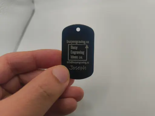 [MedalTagBLACK] Medal Tags (Black)