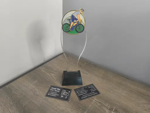 Crystal Award - Cycling